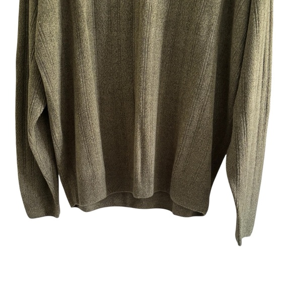 Dockers Olive Knit Polo Sweater Men's Size XL Office Business Casual Pullover - Picture 3 of 14